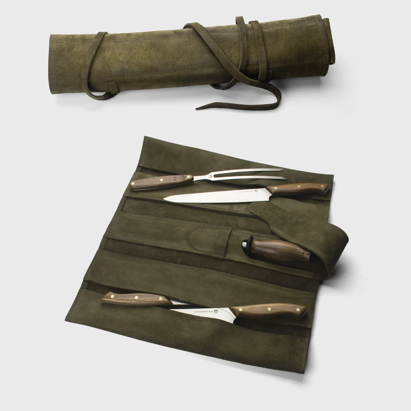 Walnut Carving Set