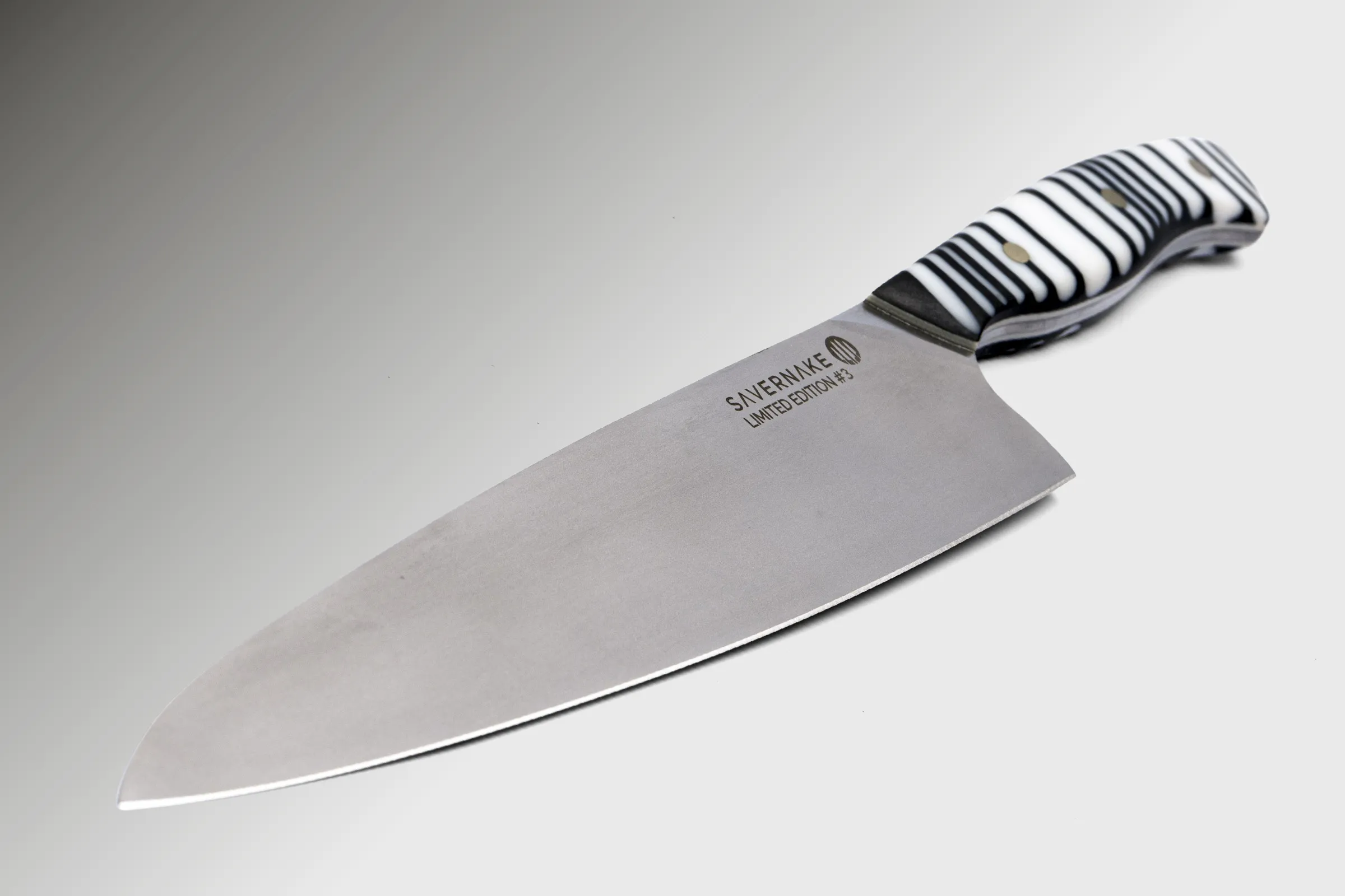 Savernake knife made in support of the Burnt Chef Project